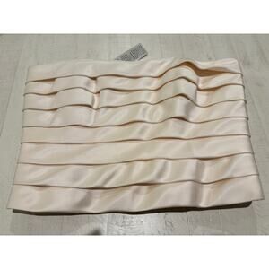 Lillie Rubin Vintage Cream Silk Strapless Top Bridal Vibes NWT Size 8